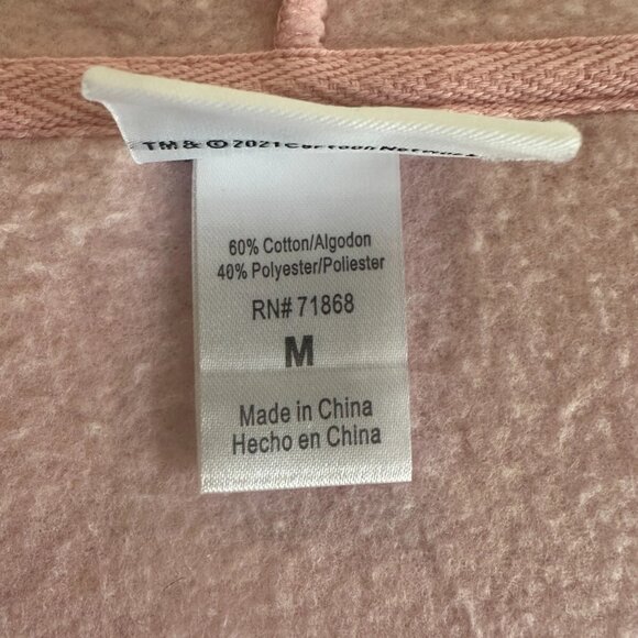 CARTOON NETWORK - Pink Logo Hoodie - Unisex - M - Worn 1 Time - Picture 10 of 10